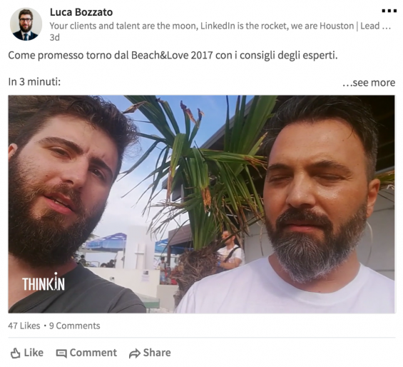 Linkedin Video Nativi