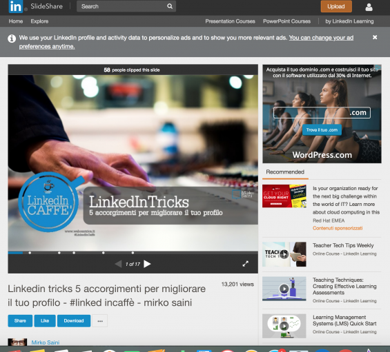 linkedin slideshare