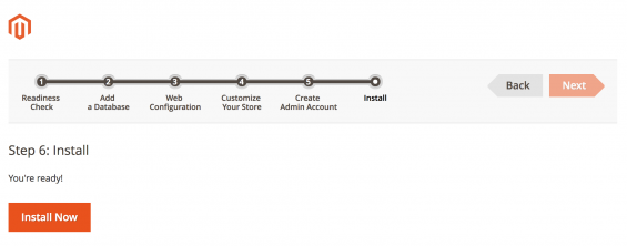 magento installazione