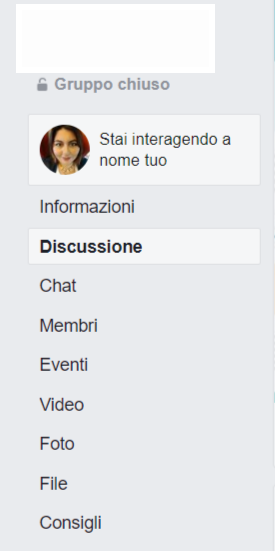 interagire nei gruppi facebook