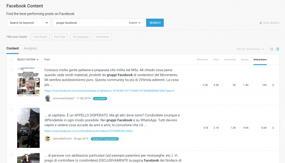 buzzsumo facebook analyzer